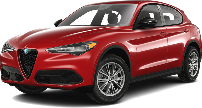 Red Alfa Romeo Stelvio Sprint