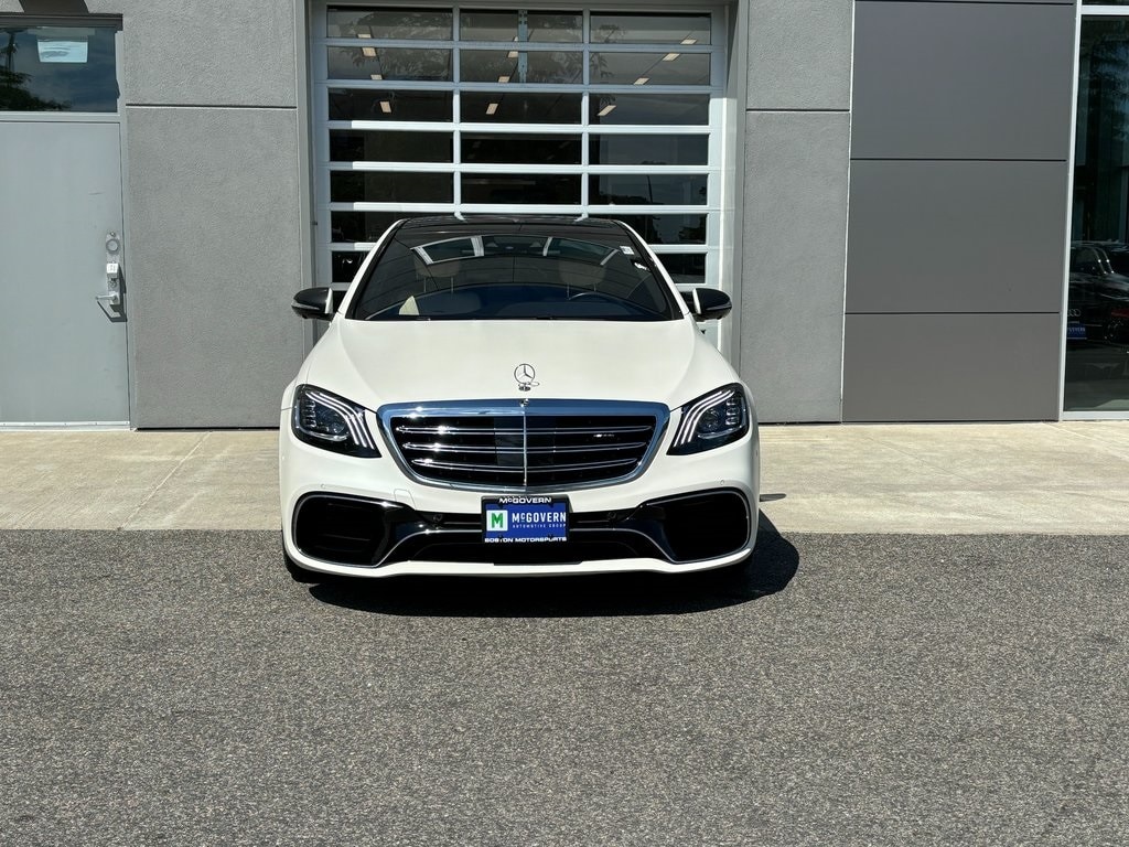 Used 2018 Mercedes-Benz S-Class AMG S63 with VIN WDDUG8JB9JA357027 for sale in Boston, MA