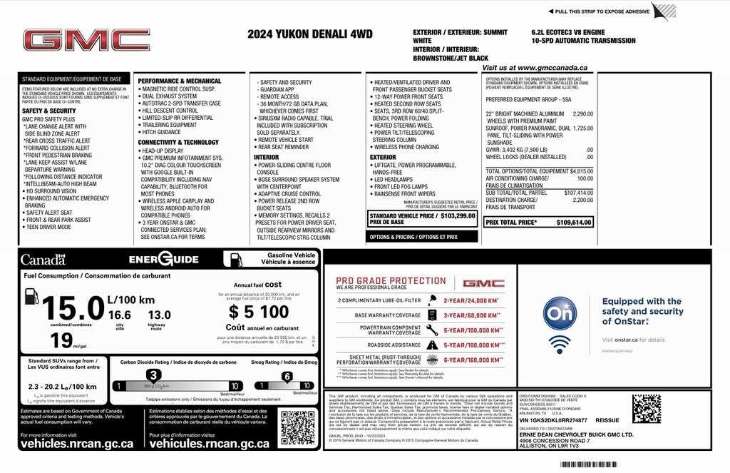 Used 2024 GMC Yukon Denali SUV