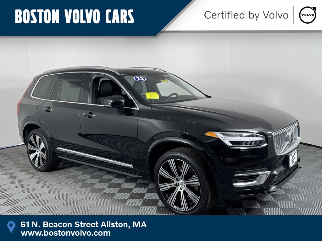 Certified 2022 Volvo XC90 Recharge Plug-In Hybrid T8 Inscription Extended Range 7P SUV