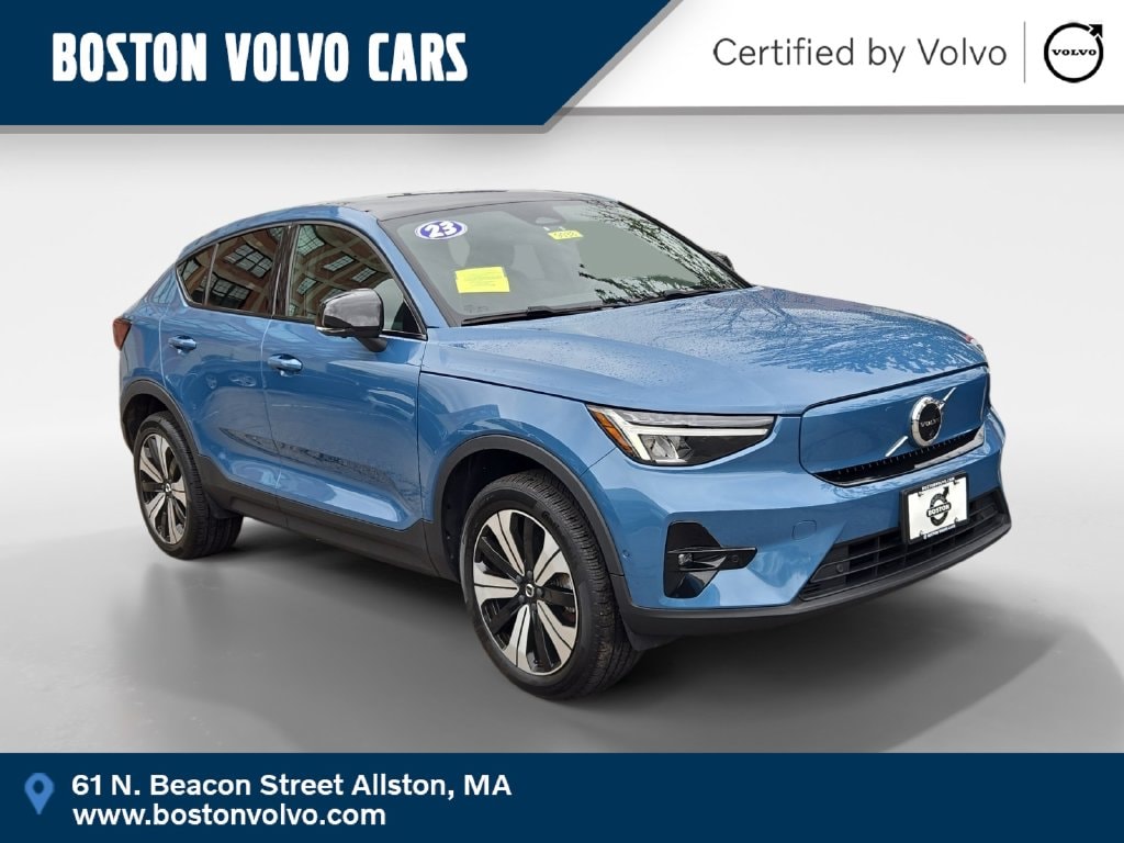 Certified 2023 Volvo C40 Plus with VIN YV4ED3GL3P2056621 for sale in Boston, MA