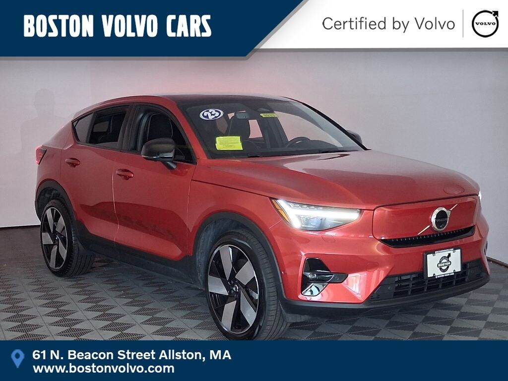 Certified 2023 Volvo C40 Recharge Pure Electric Ultimate SUV