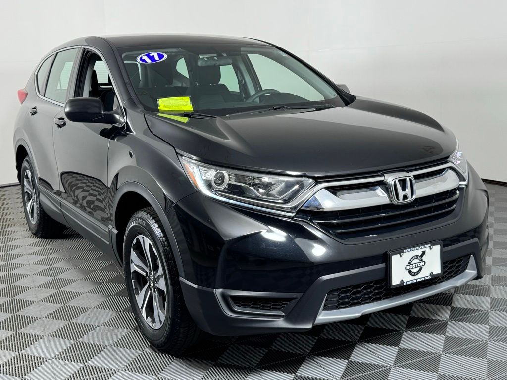 Used 2017 Honda CR-V LX with VIN 5J6RW6H33HL007701 for sale in Boston, MA