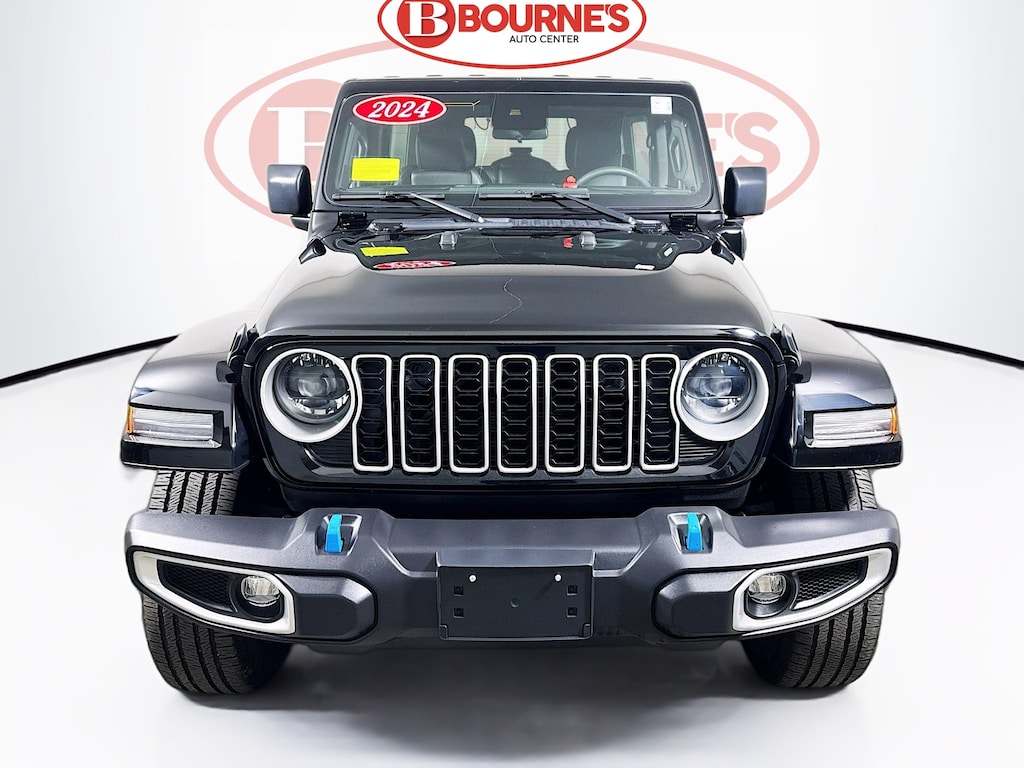 Used 2024 Jeep Wrangler 4xe Sahara 4x4 w/Heated Leather & Steering Wheel SUV