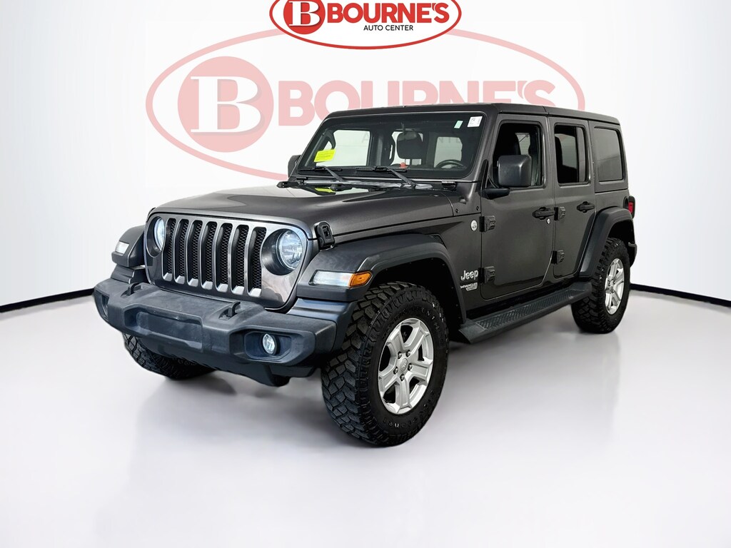 Used 2018 Jeep Wrangler Unlimited Sport S 4x4 w/3.6L V6 SUV