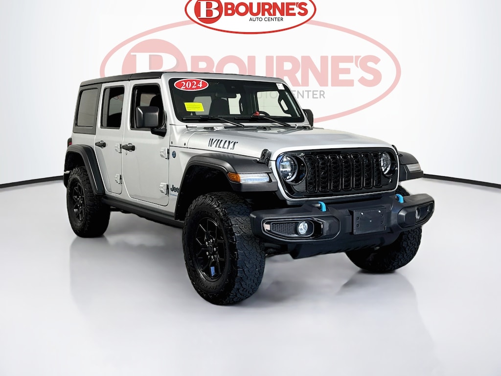Used 2024 Jeep Wrangler 4xe Willys 4x4 w/Heated Seats,Android & Apple Carplay SUV