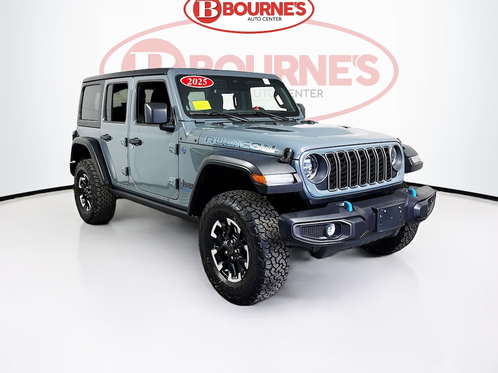Used 2025 Jeep Wrangler 4xe Rubicon 4x4 w/Heated Seats SUV