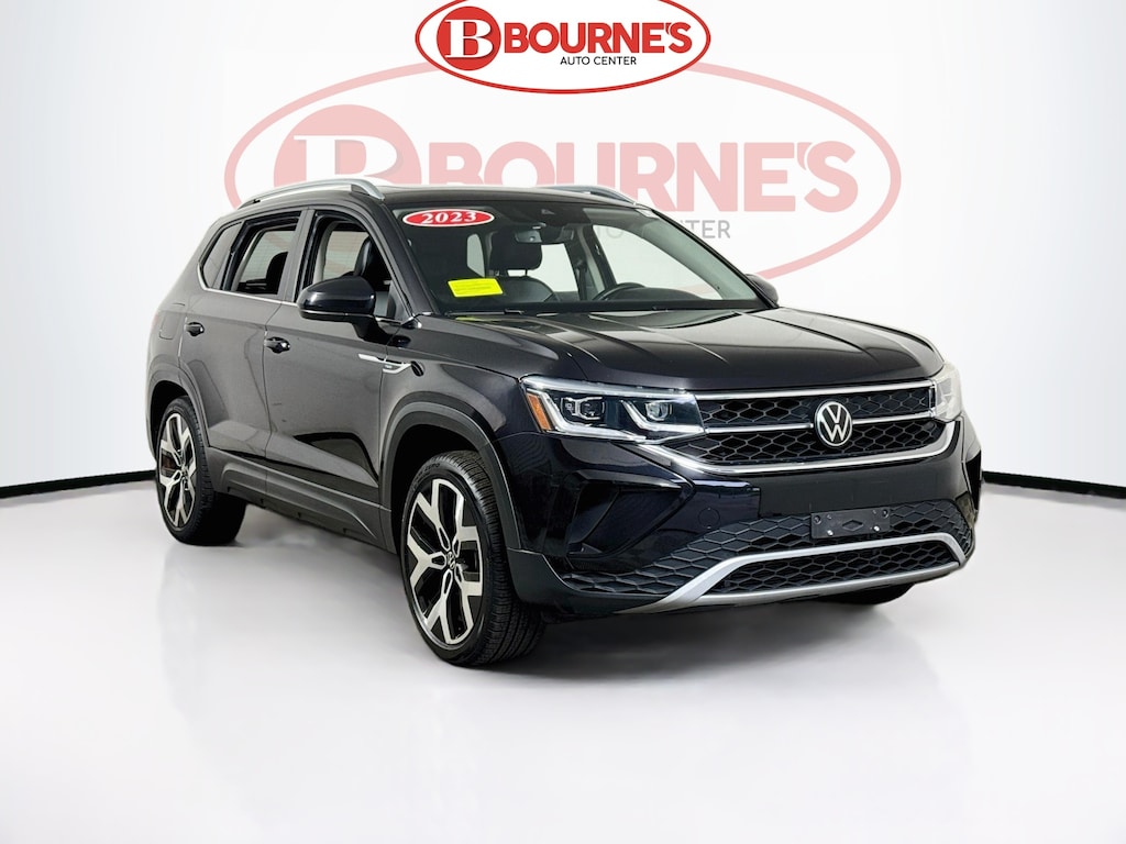 Used 2023 Volkswagen Taos 1.5T SEL 4MOTION w/Navigation,Leather,Pano Sunroof SUV