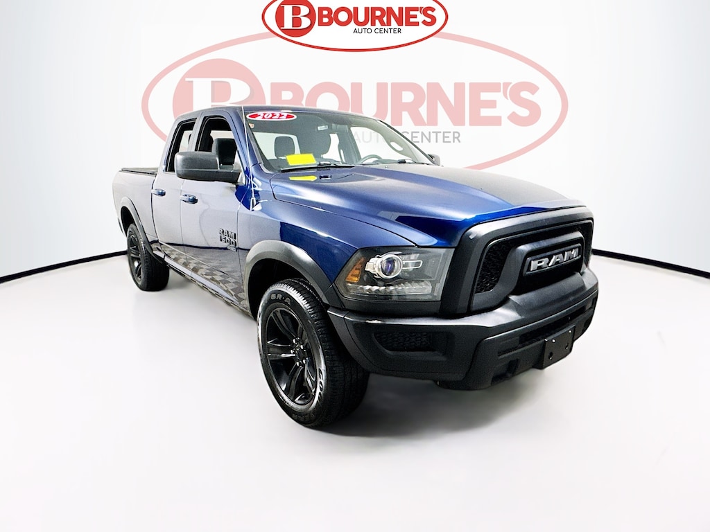 Used 2022 Ram 1500 Classic Quad Cab Warlock 4WD w/Tech & Electronics 1 Pkgs,Android&Apple Carplay Truck Quad Cab
