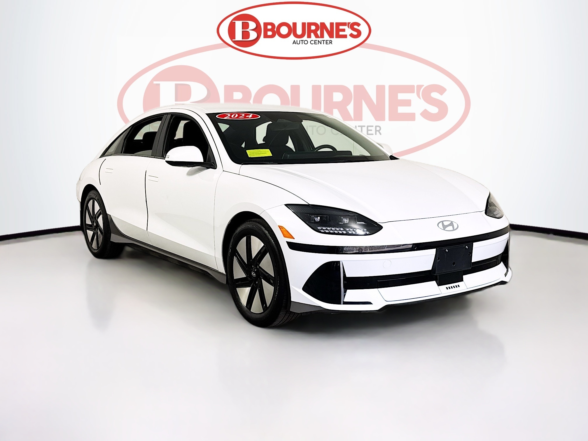 Serenity White 2024 Hyundai Ioniq 6 SE AWD Sedan All-Wheel Drive Automatic