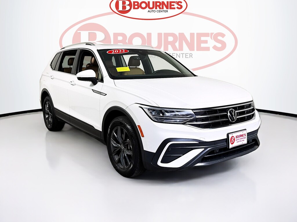 Used 2022 Volkswagen Tiguan 2.0T SE 4MOTION AWD w/Heated Leather,Pano Sunroof SUV
