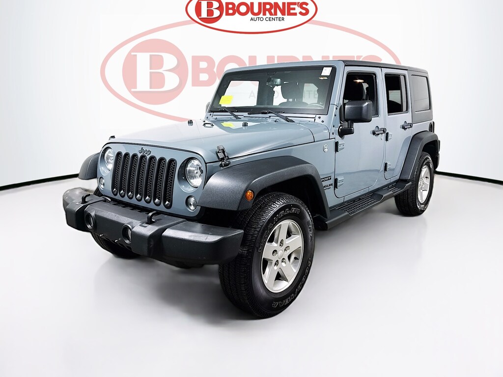 Used 2015 Jeep Wrangler Unlimited Sport S 4x4 w/Bluetooth,Alpine Audio SUV