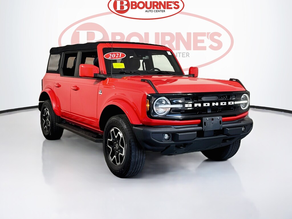 Used 2021 Ford Bronco Outer Banks 4x4 w/Navigation,Heated Leather SUV