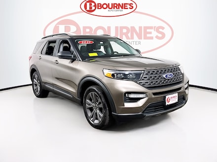 2021 Ford Explorer XLT Sport Appearance 4WD w/Nav,Leather,Pano Sunroof SUV
