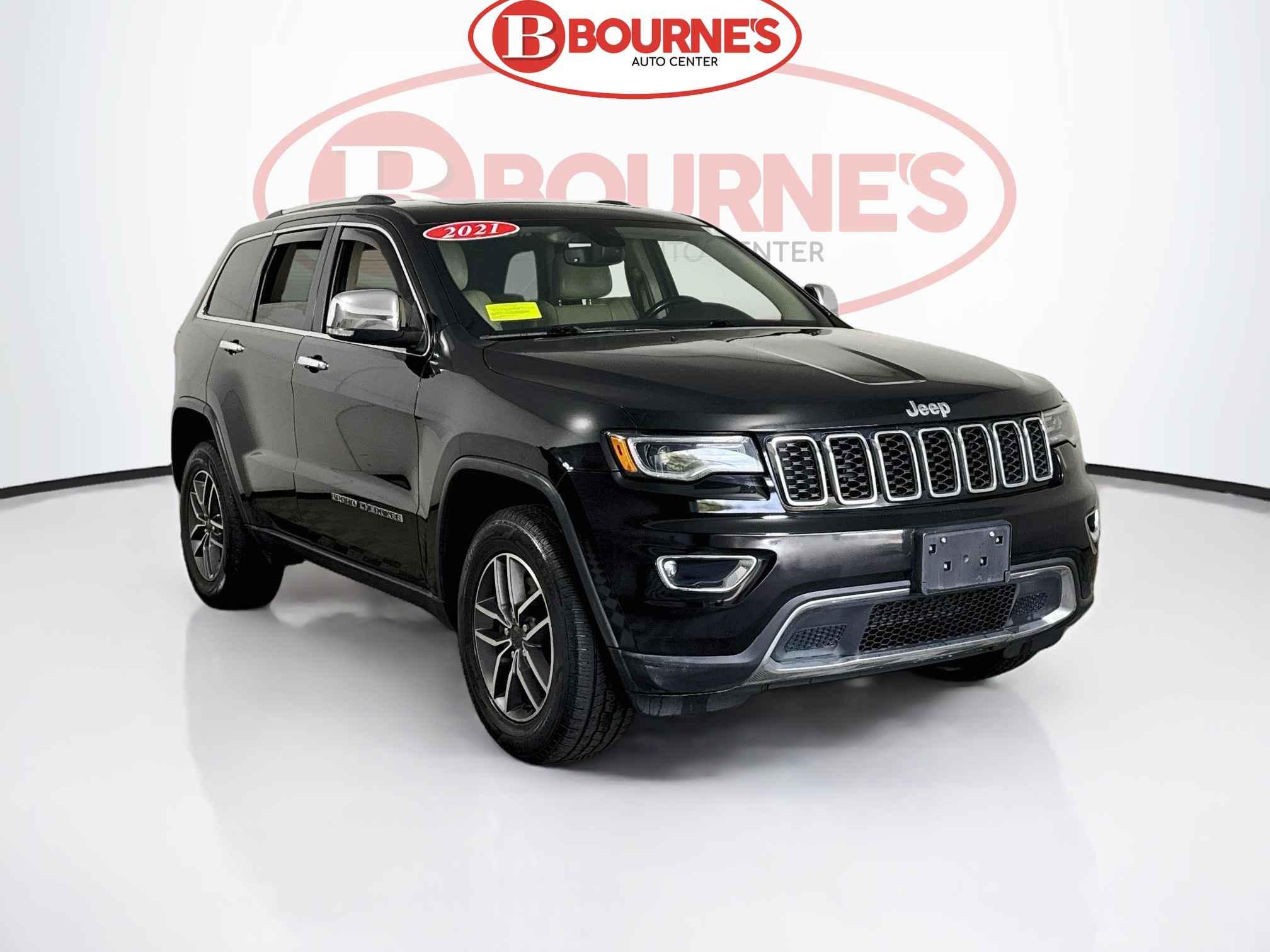 Used 2021 Jeep Grand Cherokee Limited 4x4 w/Navigation,Heated Leather,Sunroof SUV