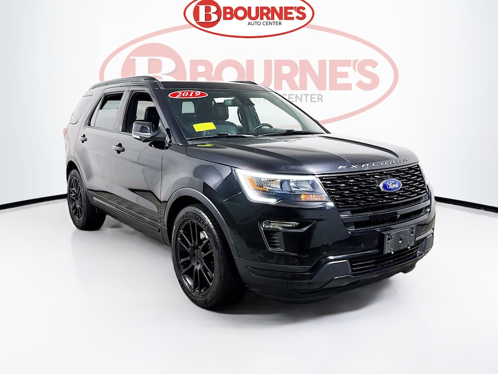 Used 2019 Ford Explorer Sport 4WD w/Navigation,Leather,Pano Sunroof SUV