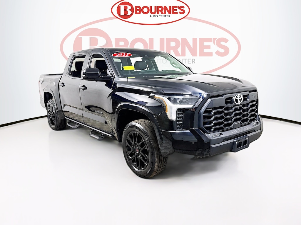 Used 2023 Toyota Tundra CrewMax SR5 3.5L V6 4WD w/Heated Leather & Steering Wheel Truck CrewMax