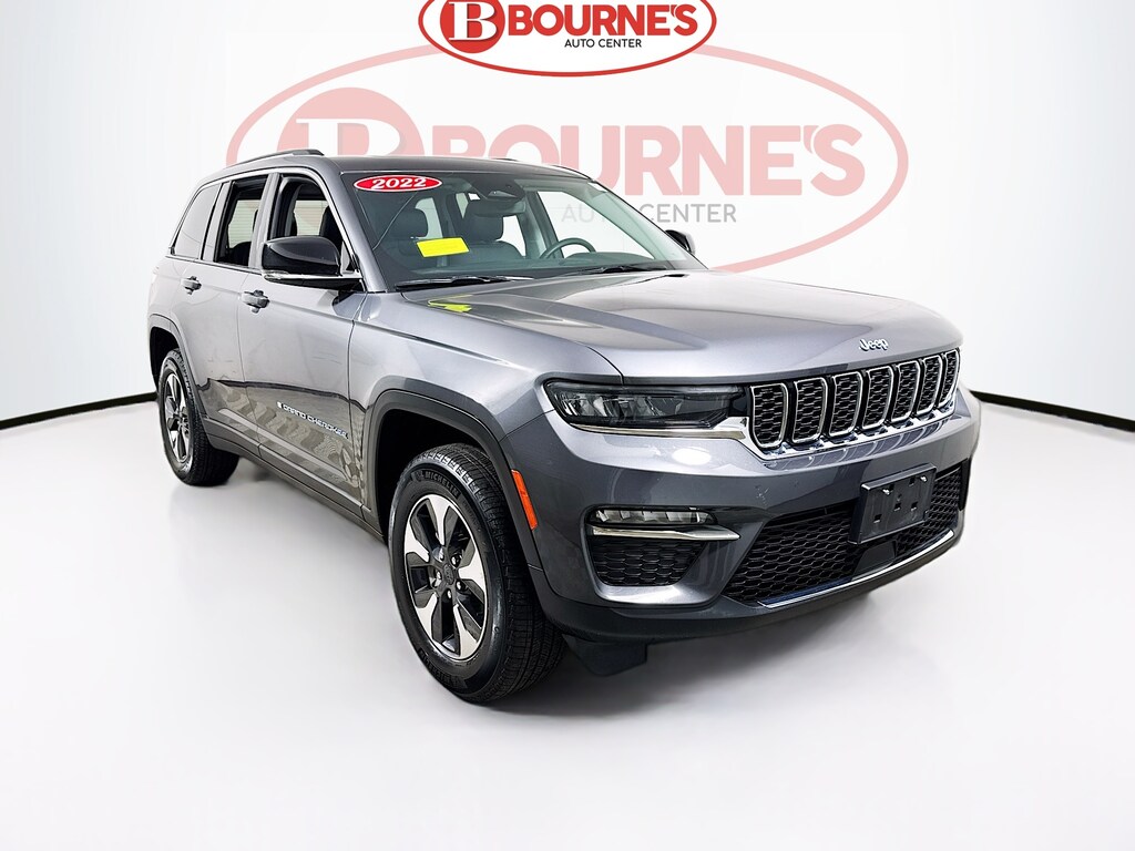 Used 2022 Jeep Grand Cherokee 4xe 4x4 w/Navigation,Leather,Pano Sunroof SUV