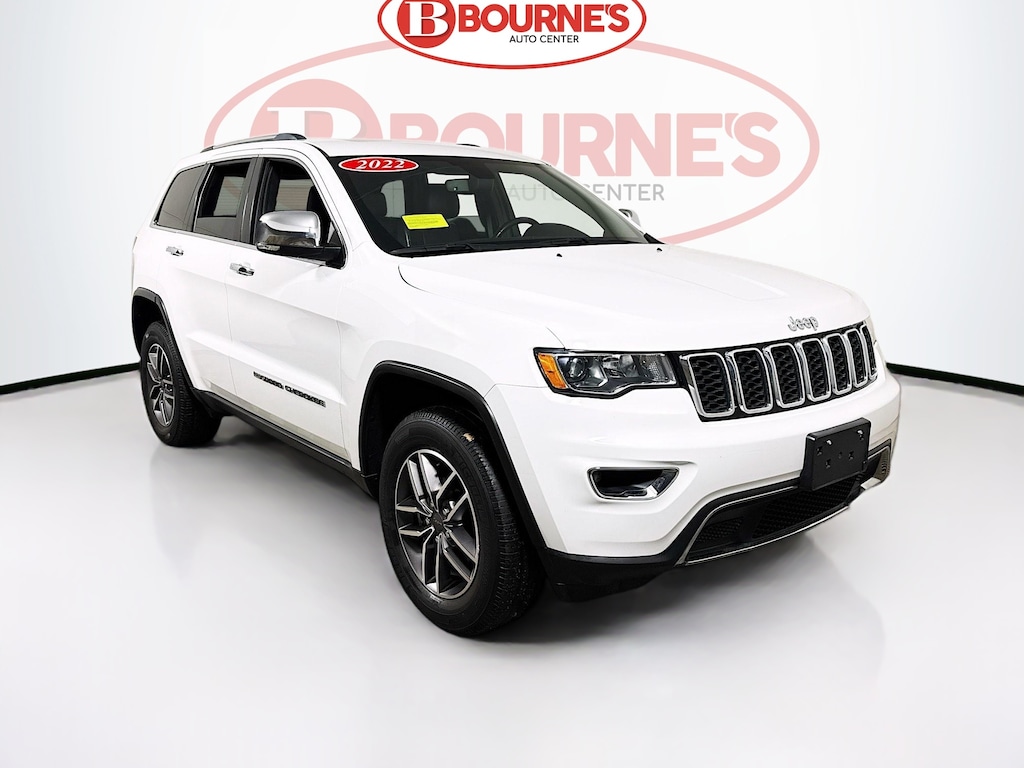 Used 2022 Jeep Grand Cherokee Limited 4x4 w/Navigation,Leather,Pano Sunroof SUV