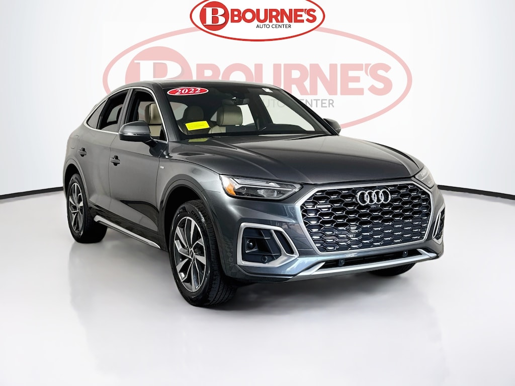 Used 2022 Audi Q5 Sportback 45 S line Premium quattro w/Heated Leather,Pano Roof,Android & Apple Carplay SUV