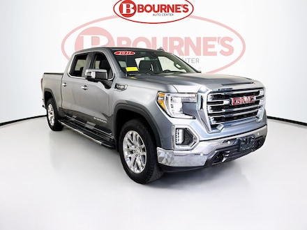 2021 GMC Sierra 1500 Crew Cab SLT 4WD w/Navigation,Leather,Sunroof,Bose Audio Truck Crew Cab