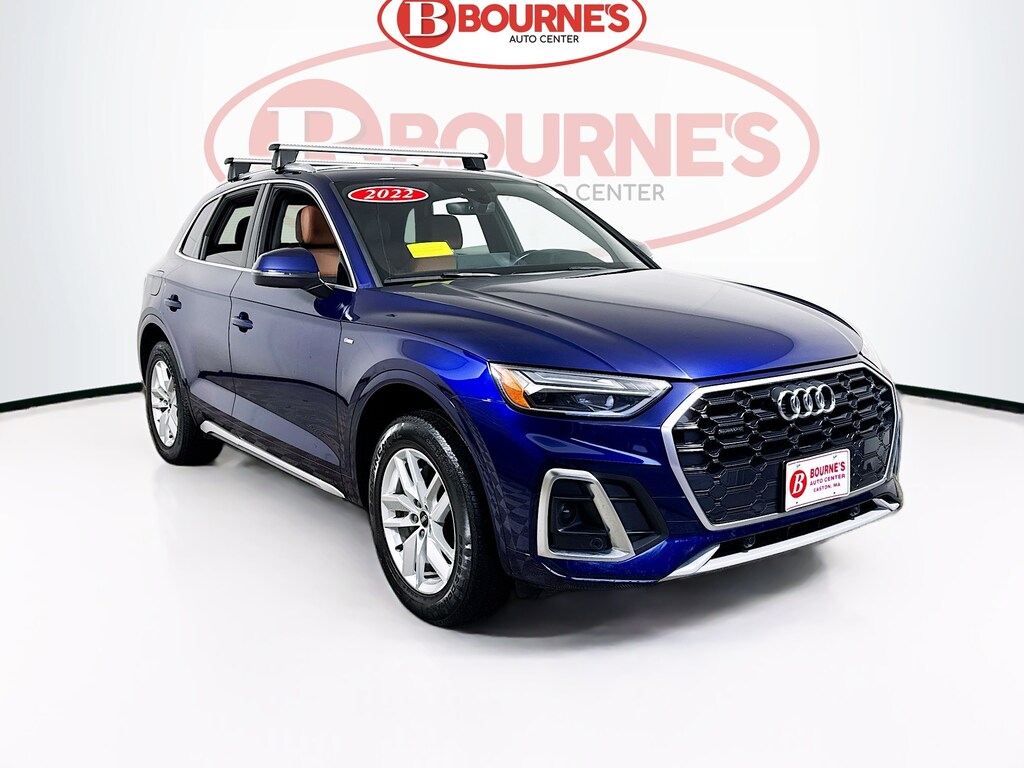 Used 2022 Audi Q5 45 S line Premium quattro w/Heated Leather,Pano Sunroof SUV