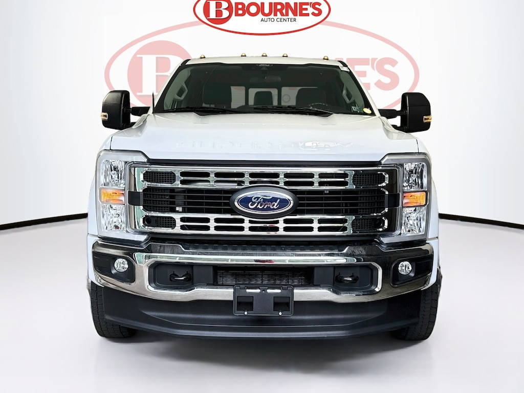 Used 2024 Ford F-450 Crew Cab XL 4WD w/Snow Plow & Camper Prep Pkg Truck Crew Cab