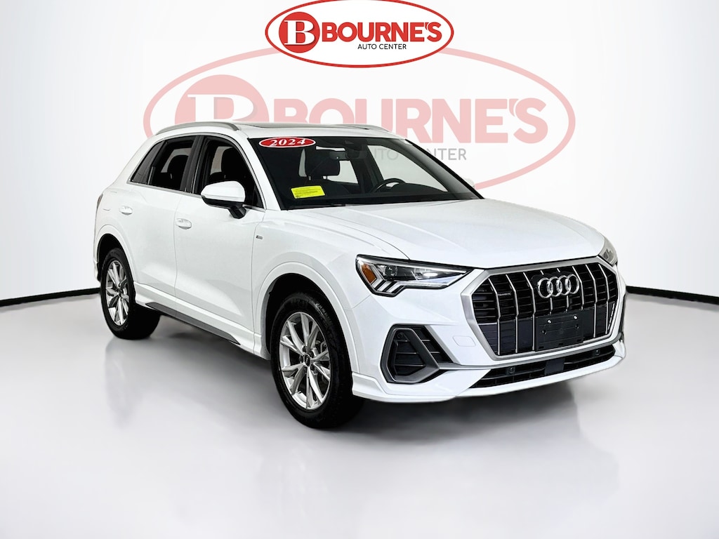 Used 2024 Audi Q3 45 S line Premium quattro w/Heated Leather,Pano Sunroof SUV