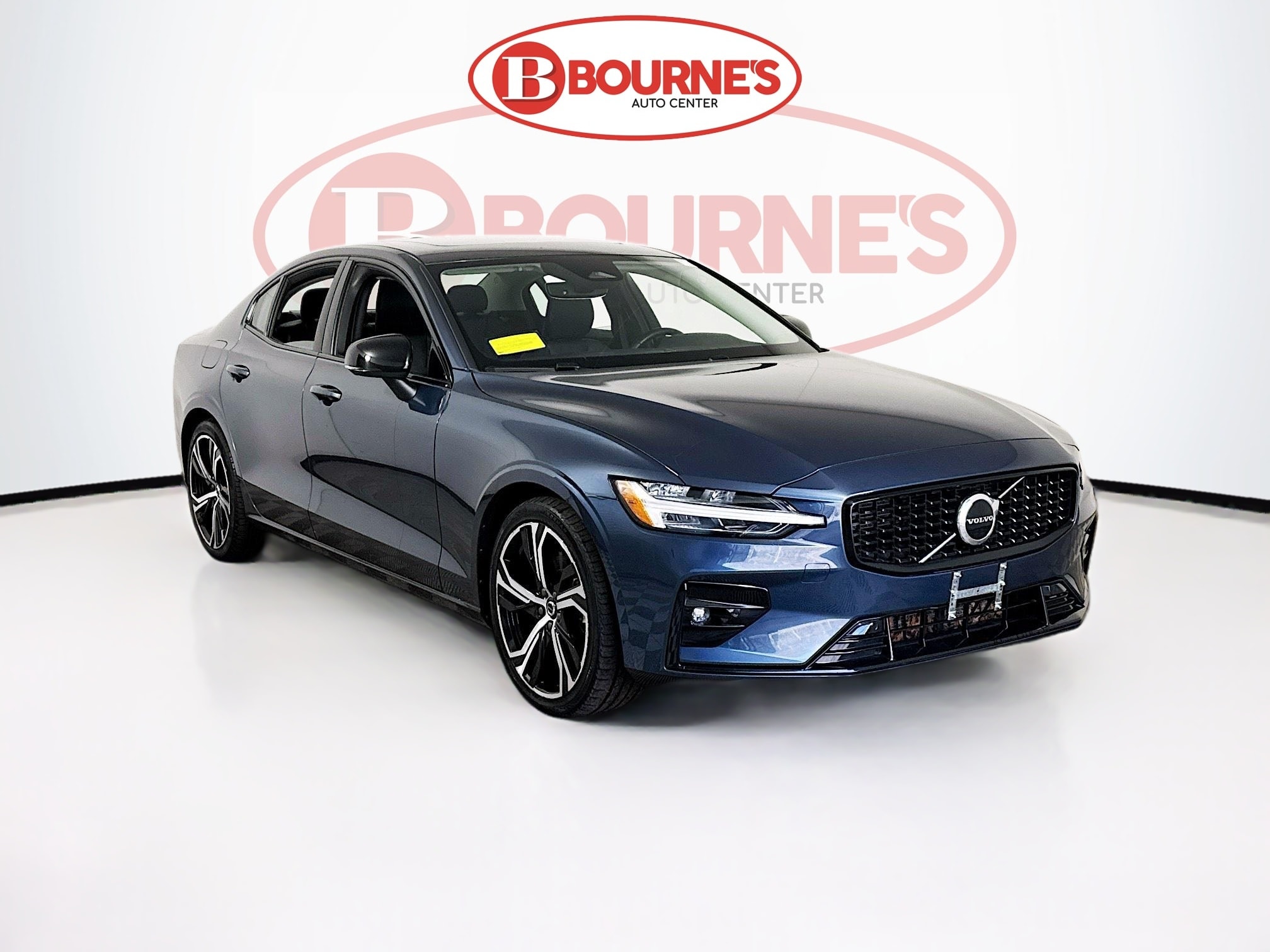 Denim Blue 2024 Volvo S60 B5 Core Dark Theme AWD Sedan All-Wheel Drive Automatic
