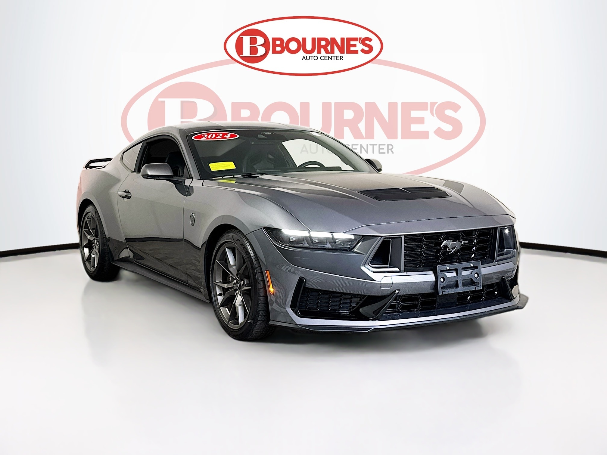 Carbonized Gray Metallic 2024 Ford Mustang Dark Horse Fastback RWD Coupe Rear-Wheel Drive Automatic