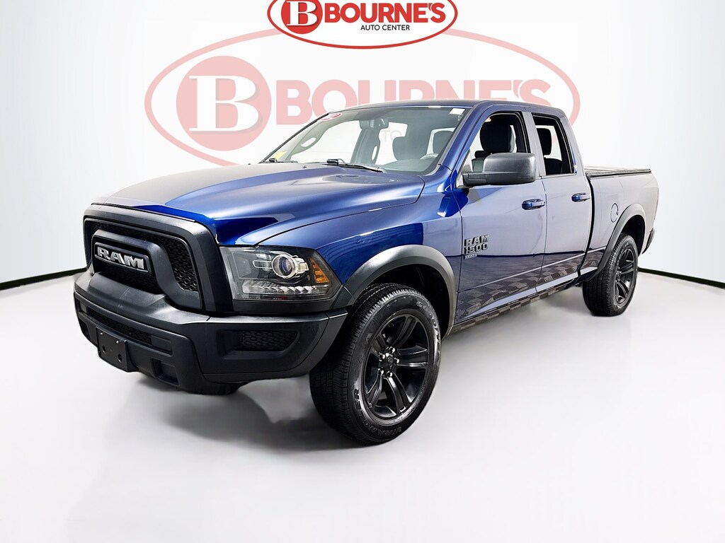 Used 2022 Ram 1500 Classic Quad Cab Warlock 4WD w/Tech & Electronics 1 Pkgs,Android&Apple Carplay Truck Quad Cab