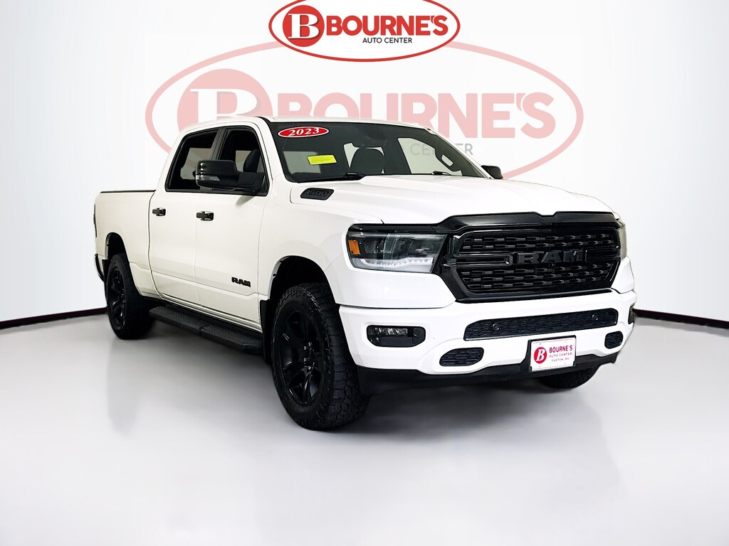 Used 2023 Ram 1500 Crew Cab Etorque Big Horn Lvl 2 Night Edition 4WD w/5.7L Hemi V8,Heated Seatings & Steering Wheel Truck Crew Cab