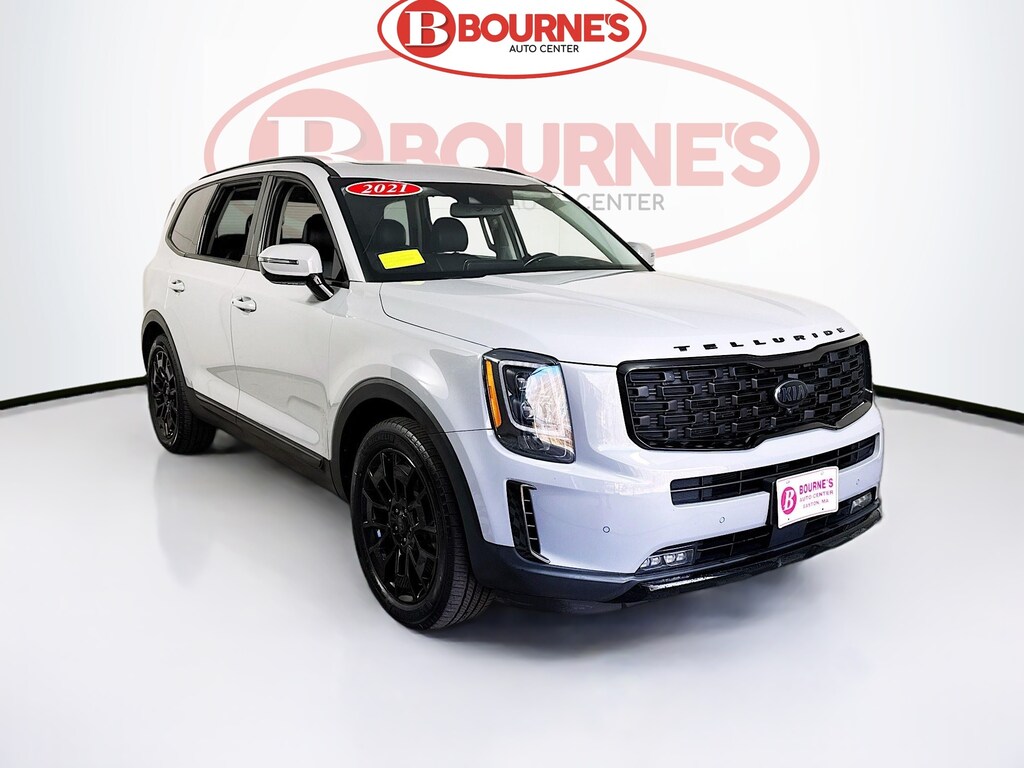 Used 2021 Kia Telluride Nightfall Prestige SX AWD w/Navi,Leather,Sunroof SUV