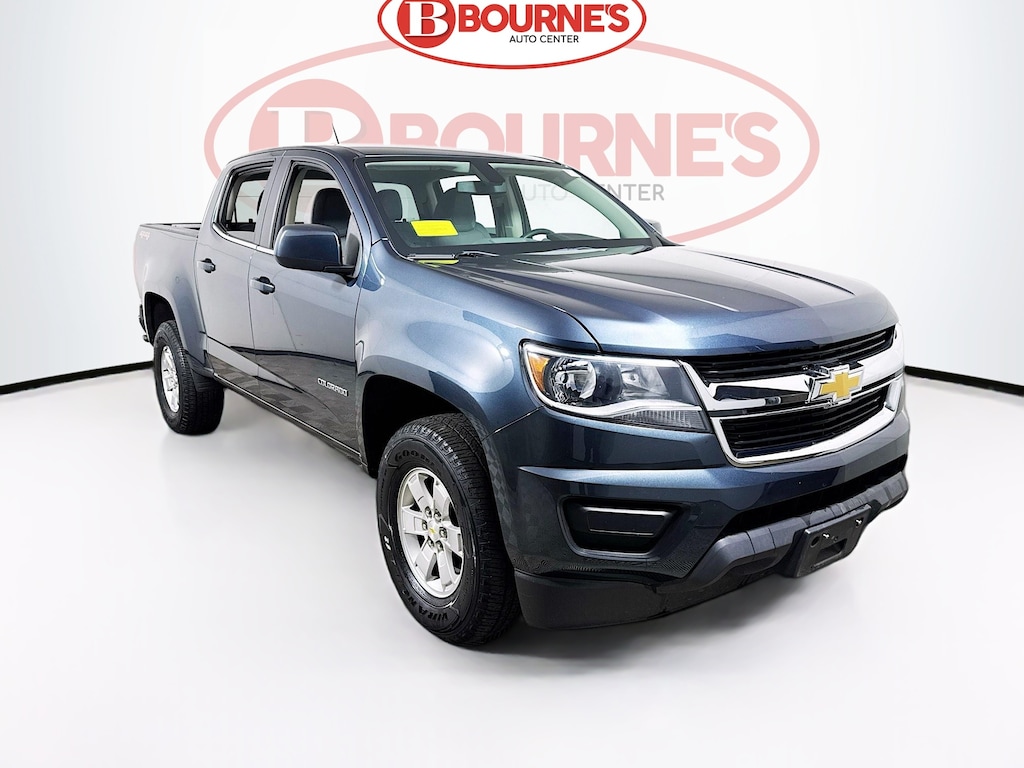 Used 2019 Chevrolet Colorado Crew Cab WT 4WD w/Android Auto&Apple Carplay Truck Crew Cab
