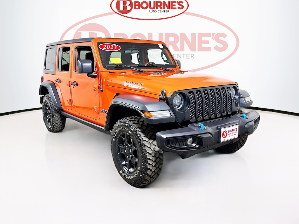 Used 2023 Jeep Wrangler 4xe Willys 4x4 w/Cold & Convenience Pkgs,Alpine Audio SUV