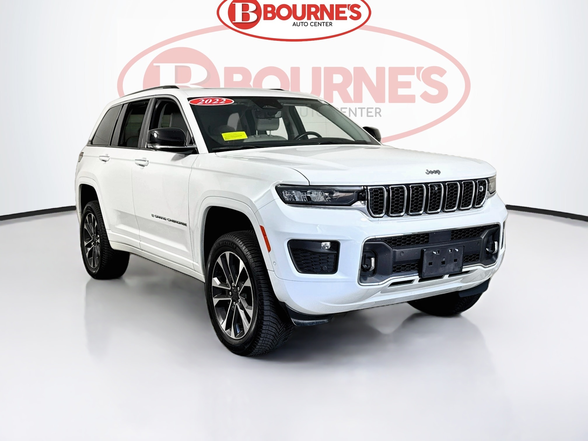 Bright White 2022 Jeep Grand Cherokee SUV / Crossover Four-Wheel Drive Automatic