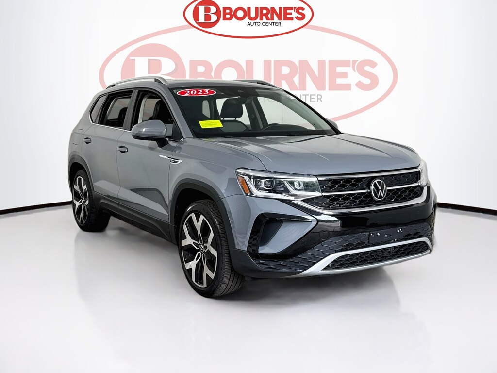 Used 2023 Volkswagen Taos 1.5T SEL 4MOTION w/Navigation,Leather,Pano Sunroof SUV