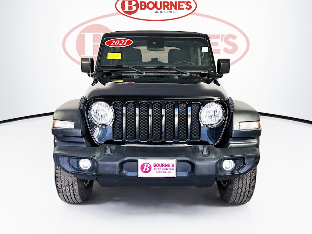 Used 2021 Jeep Wrangler Unlimited Sport S 4x4 w/Tech,Conv,Cold,Advanced Safety Pkgs. SUV