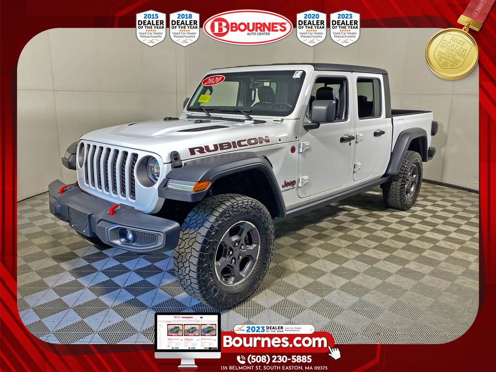 75567BR PreOwned 2020 Jeep Gladiator For Sale at Bourne's Auto Center