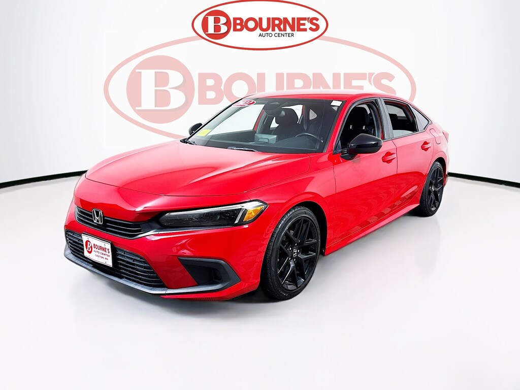Used 2022 Honda Civic Sport w/Android Auto & Apple Carplay Sedan