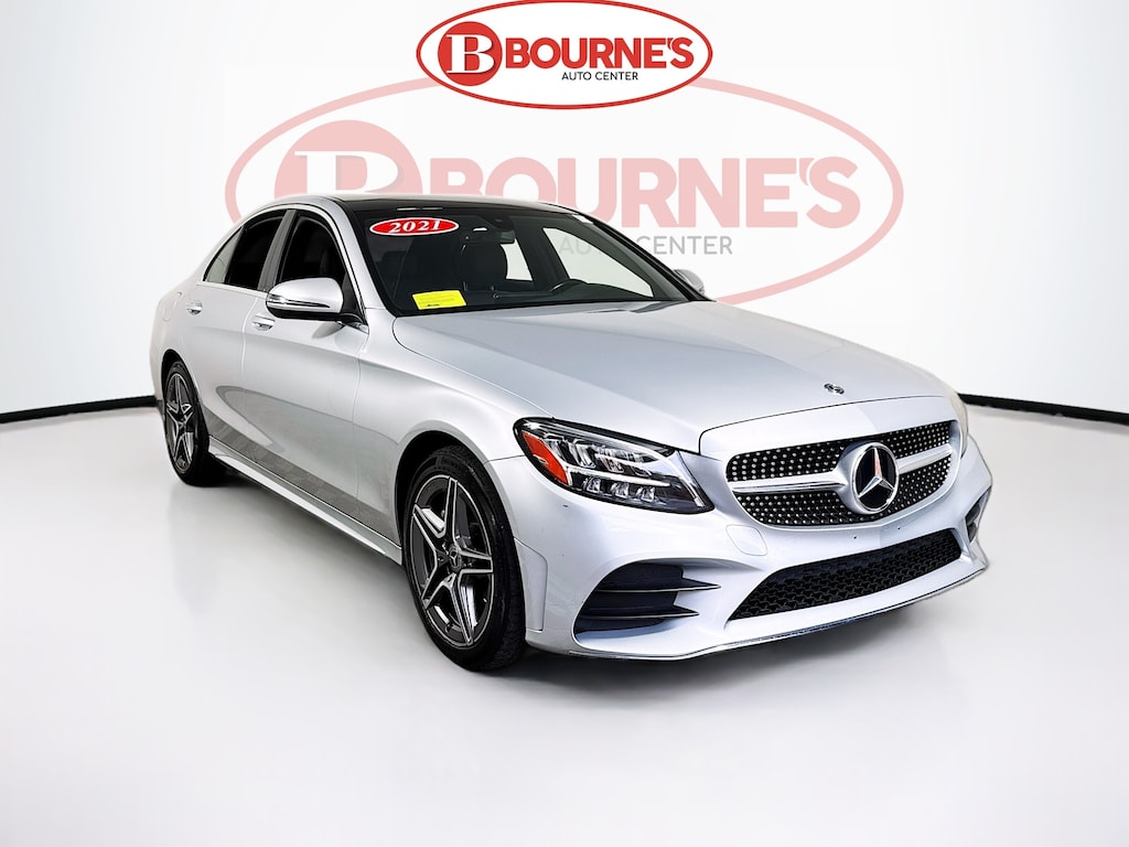 Used 2021 Mercedes-Benz C 300 4MATIC w/Heated Leather,Pano Sunroof Sedan