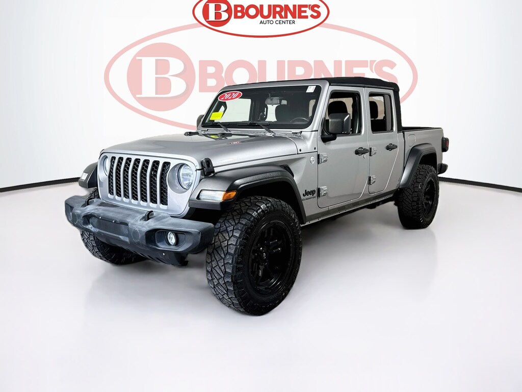 Used 2020 Jeep Gladiator Sport 4x4 w/Soft Top,Bed Liner Truck Crew Cab