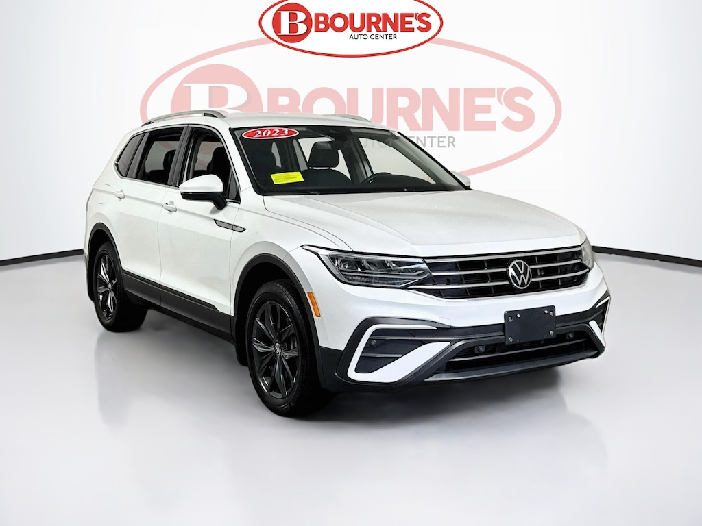 Used 2023 Volkswagen Tiguan 2.0T SE w/Heated Leather,Third Row Seating SUV