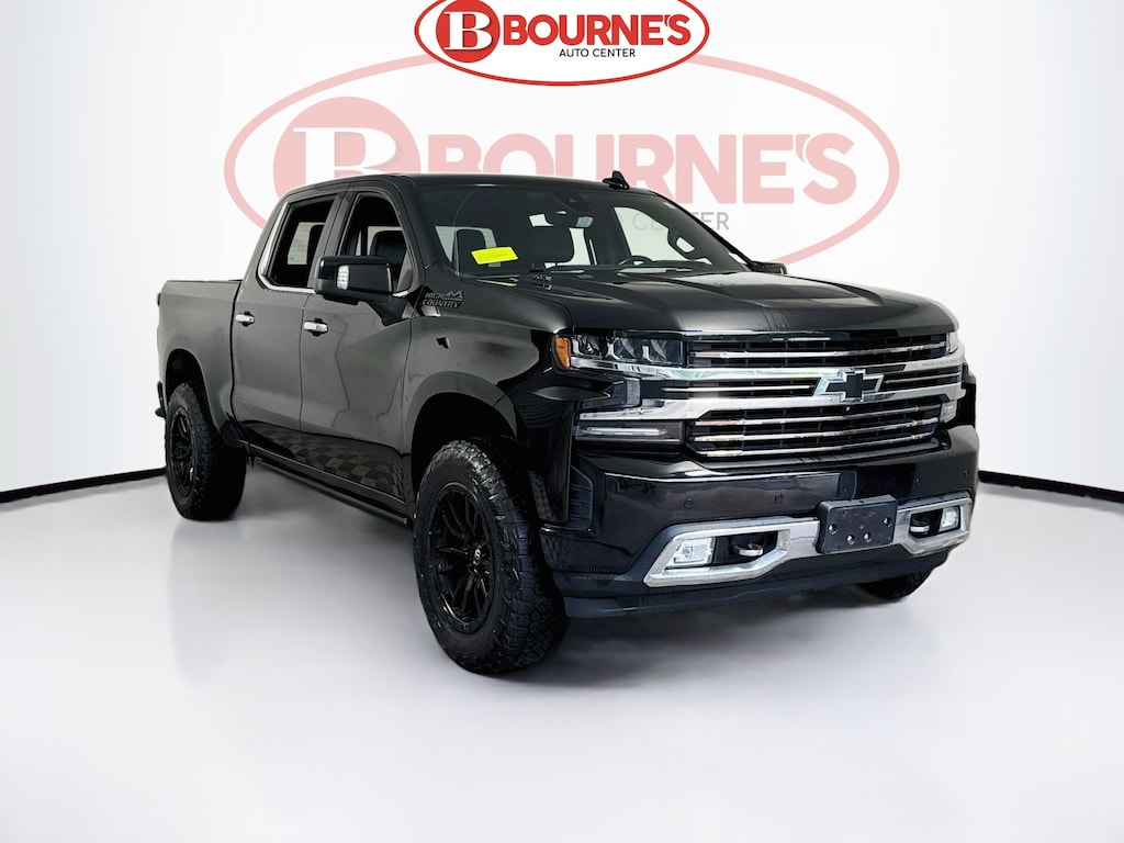 Used 2019 Chevrolet Silverado 1500 Crew Cab High Country 4WD w/Navigation,Leather,Sunroof Truck Crew Cab