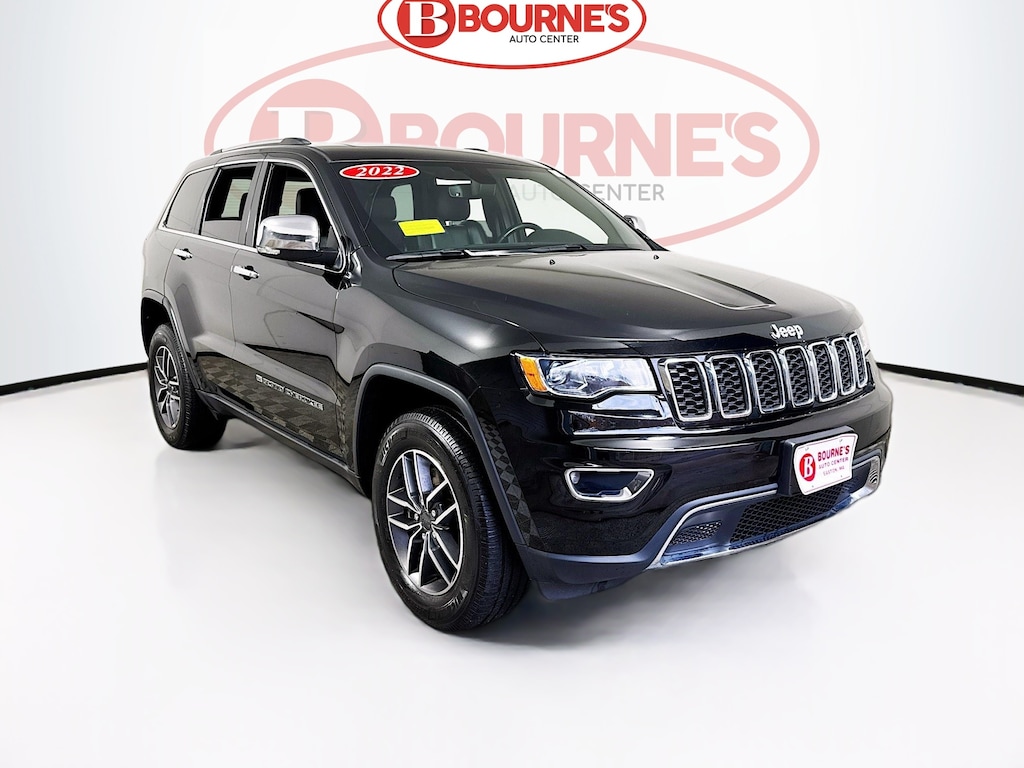 Used 2022 Jeep Grand Cherokee WK Limited 4x4 w/Navigation,Leather,Sunroof SUV