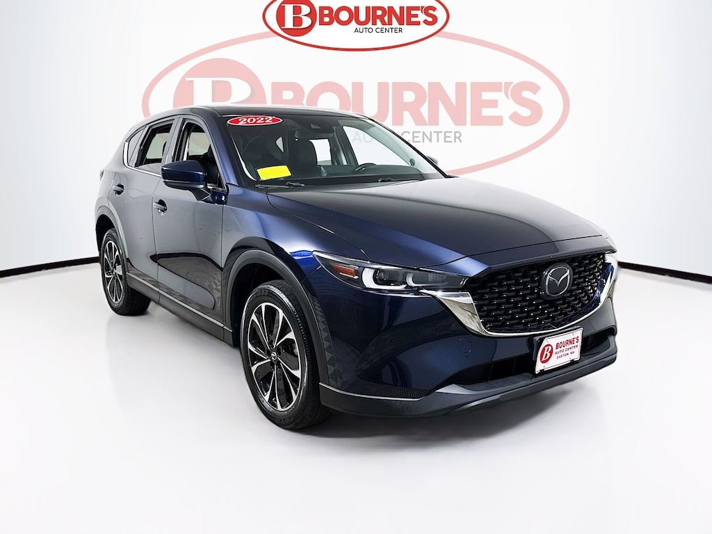 Used 2022 Mazda CX-5 2.5 S Premium AWD w/Heated Leather,Sunroof SUV