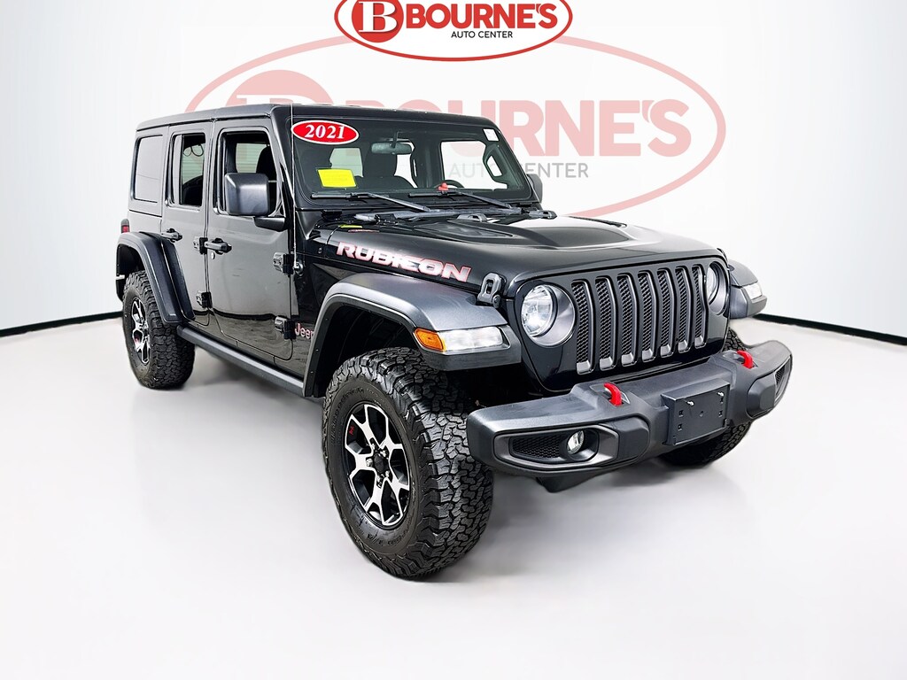 Used 2021 Jeep Wrangler Unlimited Rubicon 4x4 w/Android Auto & Apple Carplay SUV