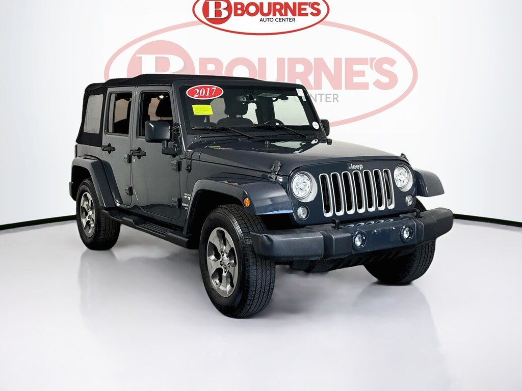 Used 2017 Jeep Wrangler JK Unlimited Sahara 4x4 w/Heated Seats,Alpine Audio SUV