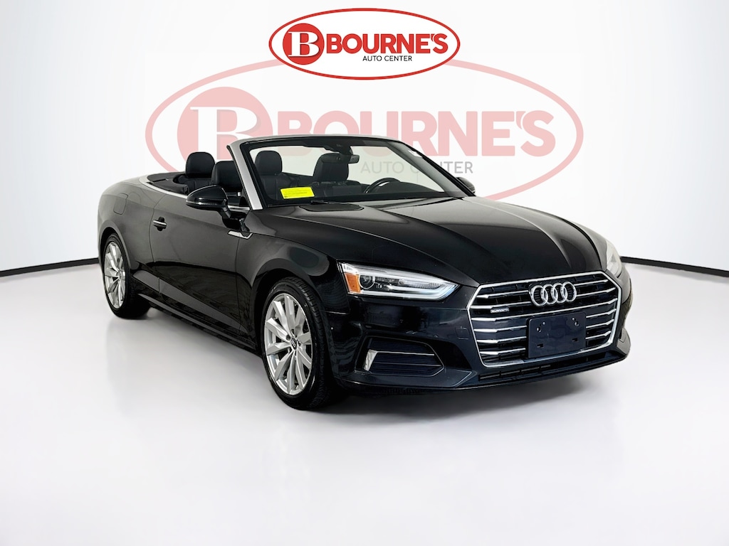 Used 2018 Audi A5 2.0T Premium Cabriolet quattro w/Heated Leather Cabriolet