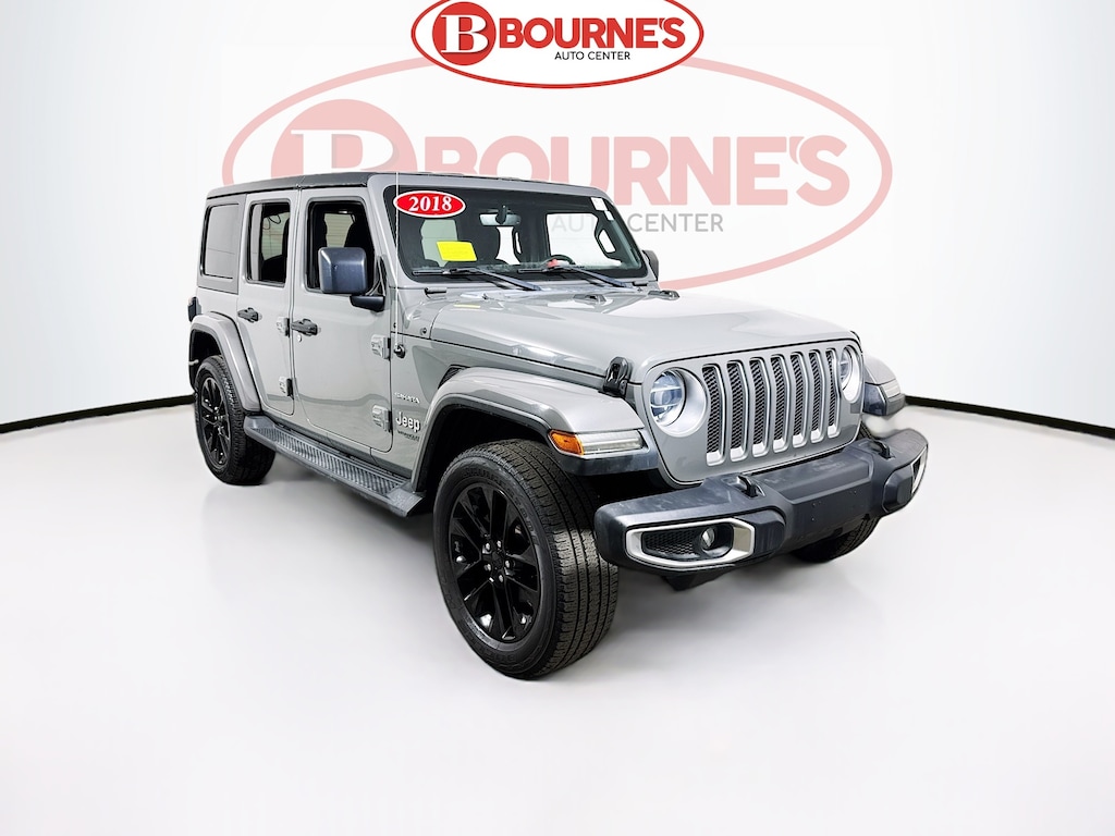 Used 2018 Jeep Wrangler Unlimited Sahara 4x4 w/Navigation,Heated Seats,Alpine Audio SUV
